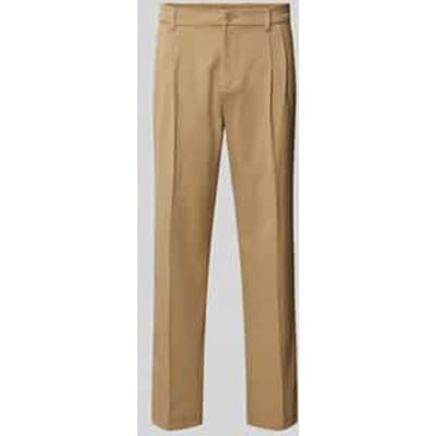 Baggy fit pantalon met bandplooien, model 'Julian'