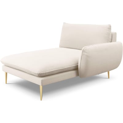 Chaise longue Vienna rechts bouclé | Cosmopolitan Design