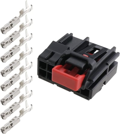 Dailygoody - 8-Pin Auto Connector - Vervangingsonderdeel - Compatibel met Audi - Vervangen - Betrouwbaar - Geschikt voor VW, Seat, Skoda