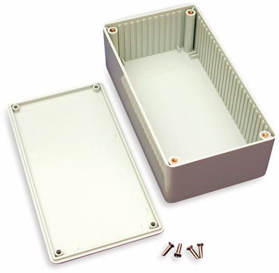 Hammond Electronics 1591DGY Euro-behuizing 150 x 80 x 50 ABS Grijs-wit (RAL 7035) 1 stuk(s)