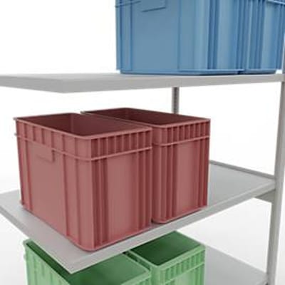 Schulte Lagertechnik MULTIplus 250 boutloos rekkensysteem, boutloze aanbouwstelling, lengte bout, 3000x1300x800 mm, 7 legborden, lichtgrijs