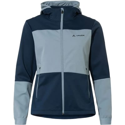 Vaude Bike Qimsa Softshelljack Blauw 42 Vrouw