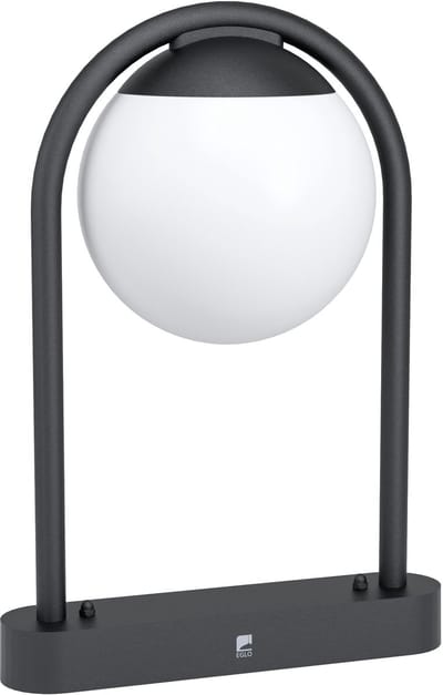 EGLO Prata Vecchia Sokkellamp - E27 - Ø 18 cm - Zwart