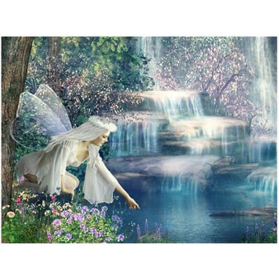 Diamant broderie décoration murale bricolage diamant peinture plein strass point de croix 20X30CM gray