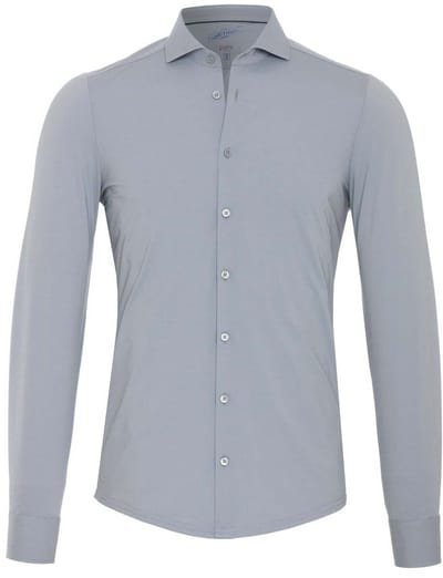 Pure Functional Overhemd Grijs - Maat 37 - Heren - Overhemden Casual