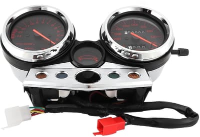 Motorfiets Instrumentenpaneel met Snelheidsmeter en Kilometerteller voor CB400 en MC31 (1995-1998) - Rode Schalen, Toerenteller en Montage Accessoires
