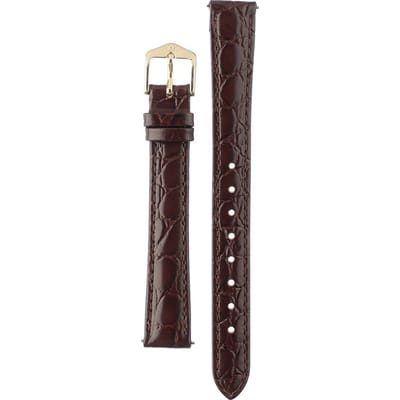 Hirsch 12322810-1-14 Crocograin Horlogeband
