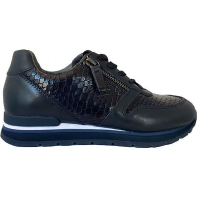 Gabor 56.369.66 Dames Sneakers Blauw Maat 37