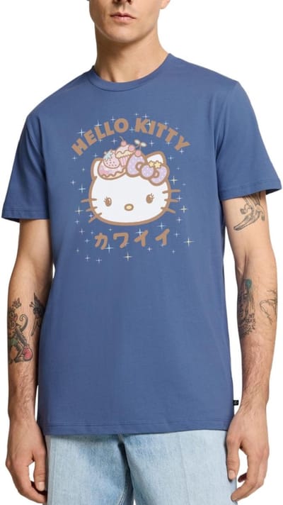 Hello Kitty Kawaii Stijlen Met Sterren Premium T Shirt Heren