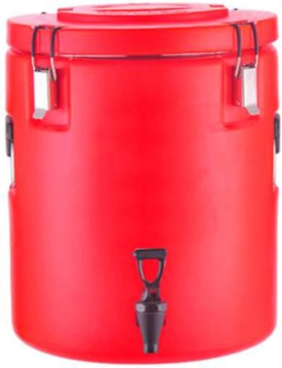 Voedsel Isolatie Emmer - Koelbox Emmer - Dranken Koel Houden - Volschuim Isolatie - 5 Liter - Rood