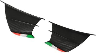 ONF3 - Motorfiets Winglet - Aerodynamisch - Matte Carbon Fiber Style - Stabiliteit - Verhoogt downforce - Geschikt voor R1 R3 R25 Z900 Z1000
