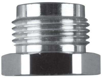 Oms Blind-plug With M26/2 O-ring Zilver