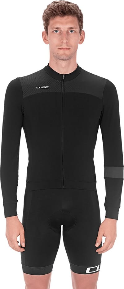 Cube Blackline Trui Met Lange Mouwen Zwart XS Man