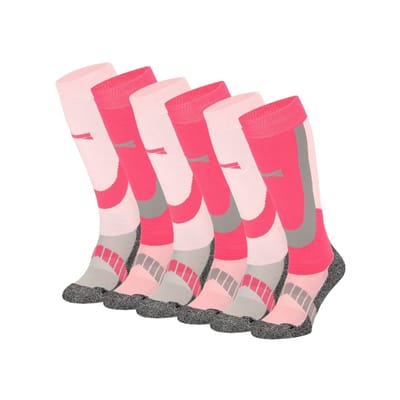 Morethansocks - Skisokken unisex - 6-paar - Maat 35 t/m 48 - merino wol - ski sokken - skisokken heren - skisokken dames - skisokken