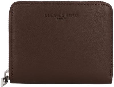 LIEBESKIND BERLIN Leren portemonnee Conny Wallet Roasted Coconut donkerbruin