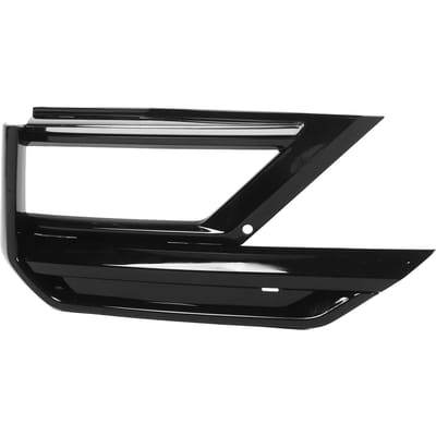 Voorbumper Onderste Mistlamprooster Glanzend Zwart Stijlvolle Look Onderste Mistlamprooster Cover voor AD Pre‑Facelift 2016 tot black
