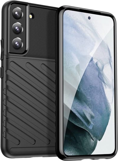 Coverup Hoesje - Geschikt voor Samsung Galaxy S23 Plus Hoesje - Coverup Rugged Shield TPU Back Cover - Zwart