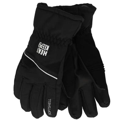 Heatkeeper - Ski handschoenen pro heren - Zwart - S/M - 1-Paar - Ski handschoenen heren wintersport