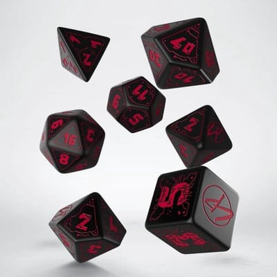 Polydice Set Q-Workshop Cyberpunk Red