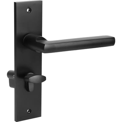 Serrure divisée intérieure ultra silencieuse en alliage de zinc, cylindre de serrure simple, ensemble de poignée de porte pour porte en bois
