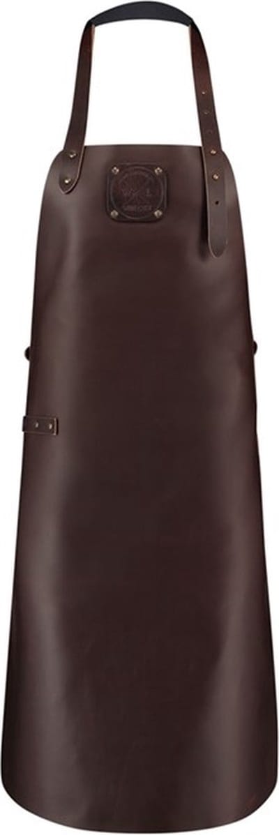 Witloft - Classic Leren Schort XXL Donkerbruin