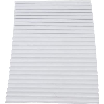 Stores Plissés RV Ombrage Fixation Touch Non Tissé Occultant Stores de Fenêtre Ombrages pour Caravane de Voyage Camping-car 60x150cm White