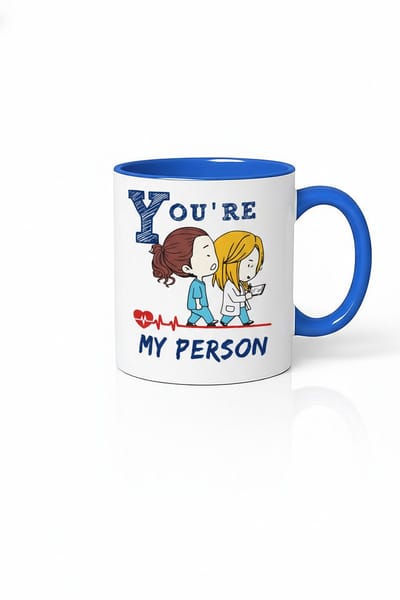 Grey's Anatomy 'You're My Person' Mok - Uniek Cadeau voor Artsen & Verpleegkundigen