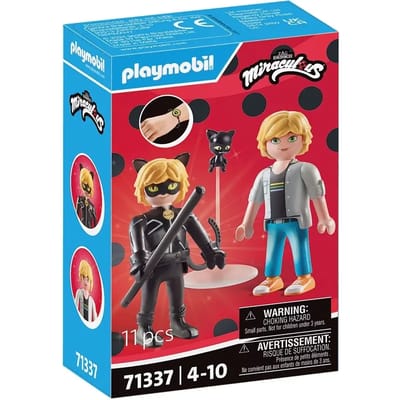 Simulatiespelletjes Adrien Zwarte Kat Playmobil Miraculous