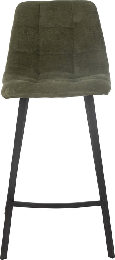 J-Line barstoel Kent - metaal/polyester - groen