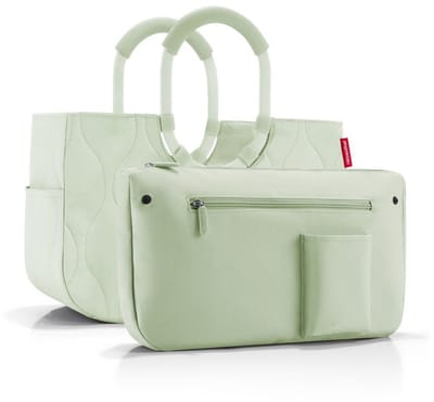Reisenthel Loopshopper M Shopper Shopper - 12L - Puffer Iced Macha Mintgroen