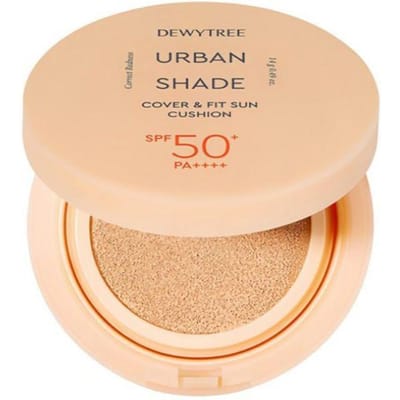 DEWYTREE Urban Shade Cover & Fit Sun Cushion SPF50+ PA++++ 14g K-Beauty Tone-Up UV Bescherming Cushion