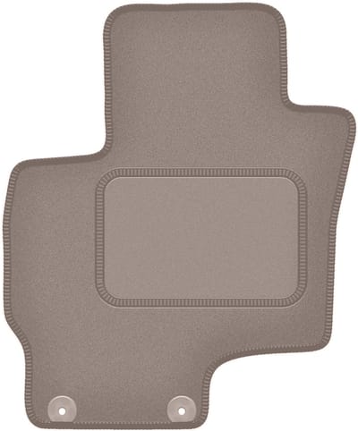 Beige bestuurdersmat voor: Mitsubishi Outlander III PHEV SUV (2012-)