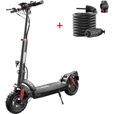 ESKUTE T302 Pro Elektrische Bakfiets, 48V 20.8Ah Batterij, met Achterzitje met Rugleuning & Voor-/Achtermandjes