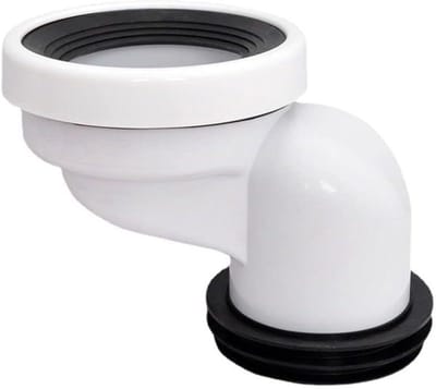 Wc-aansluitstukken wc-pan aansluiting toilet buis ondersteuning afvoer rechte offset wc-aansluitbuis, kunststof wc-aansluitstuk