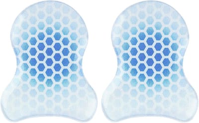 Ski Scheenbeschermers - Snowboard Beschermers - Wintersport Comfort - Gerichte Padding - 9x7.4 cm - Blauw