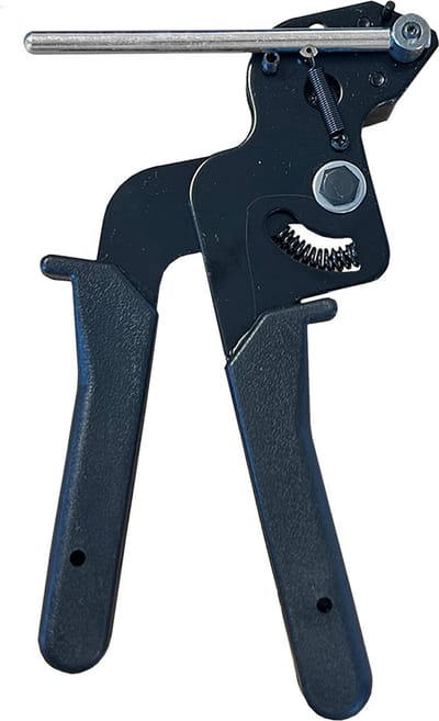 Kortpack - Kabelbindertang - Geschikt voor RVS Kabelbinders/ Tyraps t/m 13mm breed - Eenvoudig Aanspannen en Afknippen - (099.0554)
