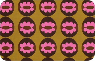 Badmat 80x50 cm - Antislip - Grafisch - Patroon - Kleurrijk - Badmatten voor badkamer - Badkamermat - Douchemat - Badkamer mat