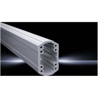 Rittal CP 6212.025 Draagprofiel Gesloten Aluminium Lichtgrijs (l x b x h) 250 x 75 x 120 mm 1 stuk(s) Piece