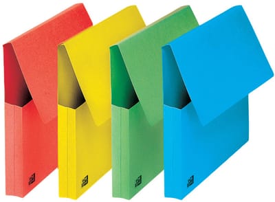Oxford 100725978, Envelopmap Ethyleen, A4+, Karton, Blauw, Portret, 200 vel