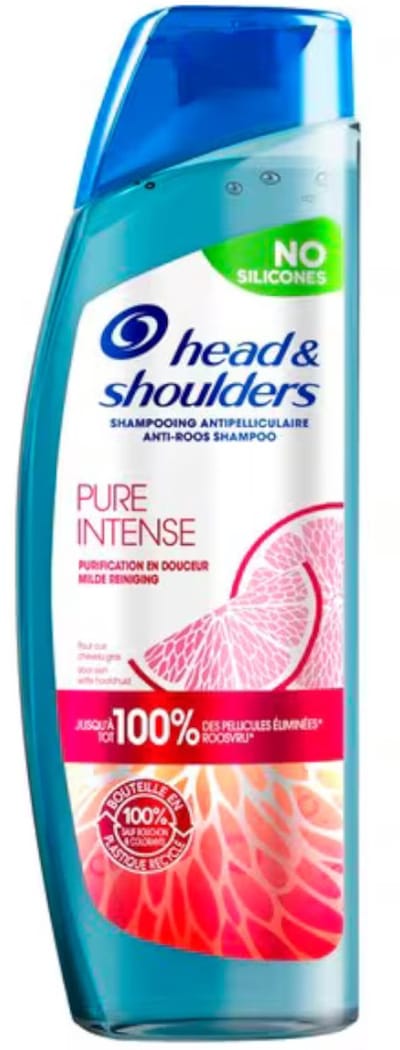 Head & Shoulders - Anti-Roos Shampoo - Pure Intense - Grapefruit - 250 ml