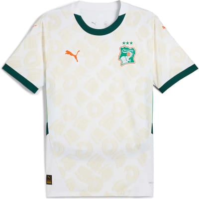 Puma Costa De Marfil 25/26 Replica Weg T-shirt Met Korte Mouwen Wit XL Man