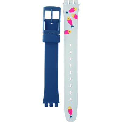 Swatch Plastic - Originals Small (25mm) - L ALN152 LN152 Fish Me Baby Horlogeband