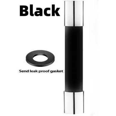 20CM Siliconen Kraanverlengstuk Buigbaar Keuken Badkamer Balkon Kraan Verlengbuis Universeel Anti-spat Home Accessoires zwart