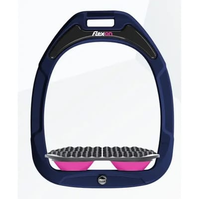 Endurance Stilletjes Marine/Grijs/Roze Flex-On Green Composite