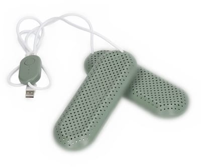 Golden crown - Elektrische Schoenendroger - Draagbare USB Aangedreven - Warmteblazer - Sneldrogend - Ontgeurder - Geschikt voor Thuis en Reizen - Comp
