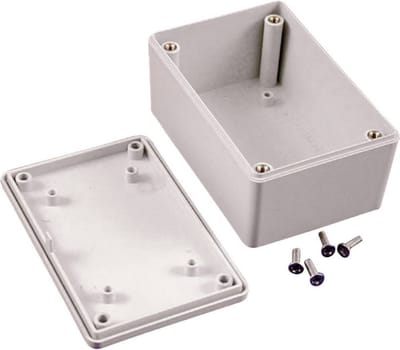 Hammond Electronics 1591XXABK 1591XXABK Universele behuizing 100 x 51 x 26 ABS Zwart 1 stuk(s)