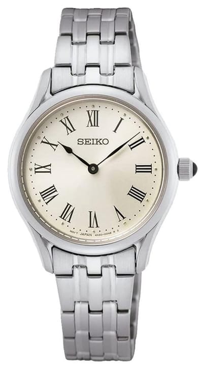 Seiko SWR069P1 Horloge - Staal - Zilverkleurig - Ø 29 mm