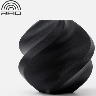 Bambu Lab - PLA Matte 1.75mm Filament – 1kg – houtskool (charcoal) - zonder spoel