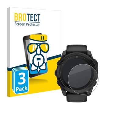 Screenprotector 3 Stuks voor Garmin Tactix 8 AMOLED (51 mm) Beschermglas transparant