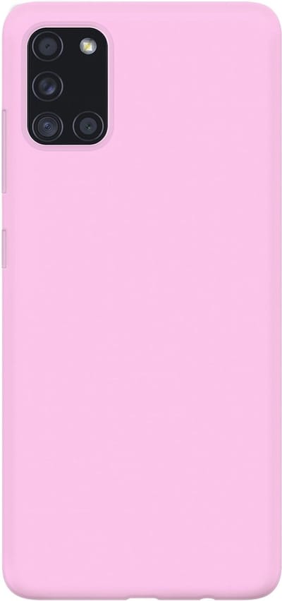 xoxo Wildhearts siliconen hoesje geschikt voor Samsung Galaxy A21s - Roze gekleurd hoesje - Pantone kleur - Backcover - verkrijgbaar in verschillende kleuren - Roze